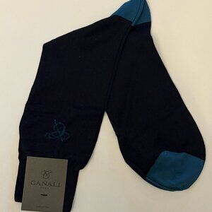 Canali Luxury Designer Dress Socks